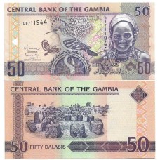 Gâmbia 50 Dalasis 2006 FE P-28a