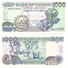 Ghana Gana 1.000 Cedis 1999 FE P-32d
