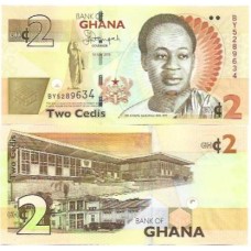 Ghana Gana 2 Cedis 2015 FE P-37Ad