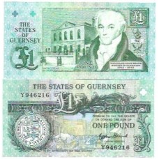 Guernsey 1 Pound 2016 FE P-52d1
