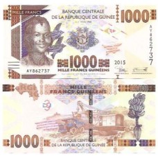 Guiné 1.000 Francs 2015 FE P-48a