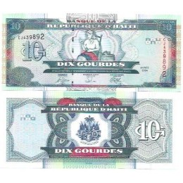 Haiti 10 Gourdes 2004 P-265b FE