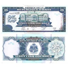 Haiti 25 Gourdes 2009 FE P-266d
