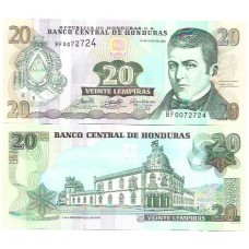 Honduras 20 Lempiras 2006 FE P-93a