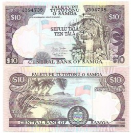 Ilhas Samoa 10 Tala 2002 FE P-34b