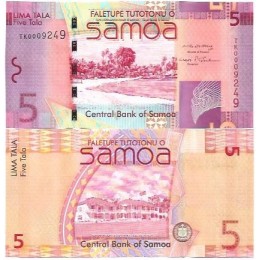 Ilhas Samoa 5 Tala 2008 FE P-38a