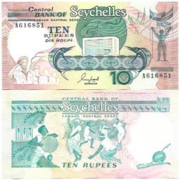 Ilhas Seychelles 10 Rupees 1989 FE P-32