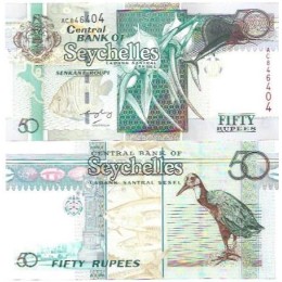Ilhas Seychelles 50 Rupees 2005 FE P-39A