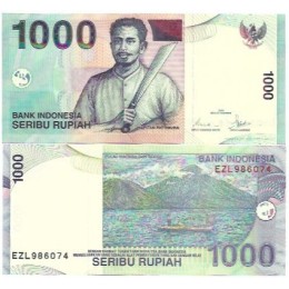 Indonésia 1.000 Rupiah 2000 FE P-141a