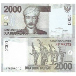 Indonésia 2.000 Rupiah 2009 FE P-148a - Pangeran