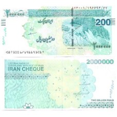 Iran 2.000.000 Rials/ 200 Tomans 2022 FE P-167a