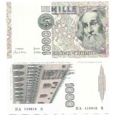 Itália Italy 1.000 Lire 1982 FE P-109a1 – Marco Polo