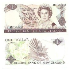 Nova Zelândia 1 Dollar 1981/92 SFE/FE P-169c Rainha