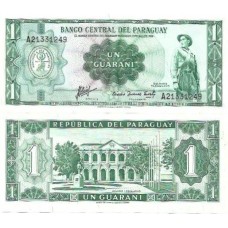 Paraguai 1 Guarani 1963 FE P-193b