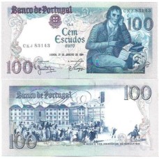 Portugal 100 Escudos Ouro 1984 FE P-178c4