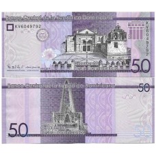 Rep Dominicana 50 Pesos Dominicanos 2019 P-189e Fe