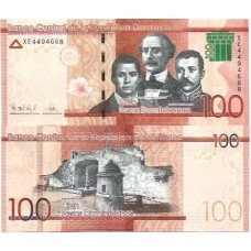 Rep Dominicana 100 Pesos Dominicanos 2021 FE P-190g