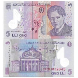Romênia 5 Lei 2018 FE P-118i Polím