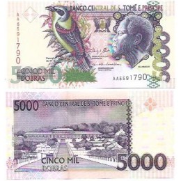 São Tomé & Príncipe 5.000 Dobras 2013 P-65d Fe