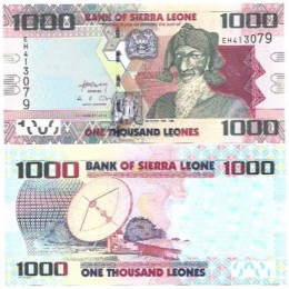 Serra Leoa 1.000 Leones 2013 FE P-30b