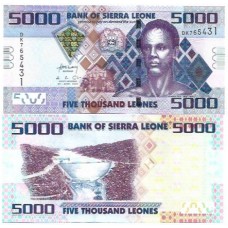 Serra Leoa 5.000 Leones 2010 FE P-32a