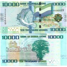 Serra Leoa 10.000 Leones 2010 P-33a FE