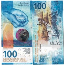 Suiça 100 Francs 2018 FE