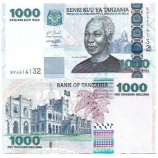 Tanzânia 1.000 Shilingi 2006 FE P-36b