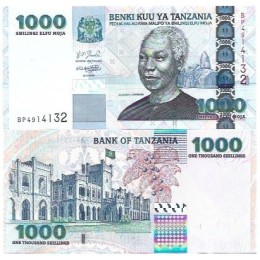 Tanzânia 1.000 Shilingi 2006 FE P-36b