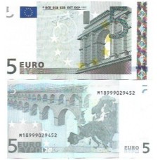 U E Portugal 5 Euros 2002 FE