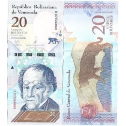 Venezuela 20 Bolívares 2018 FE P-104a