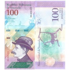 Venezuela 100 Bolivares 2018 FE P-106a