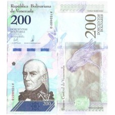 Venezuela 200 Bolivares 2018 FE P-107a