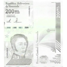 Venezuela 200 Mil Bolívares 2020 FE P-112a Venezuela 200 Mil Bolívares 2020 FE P-112a