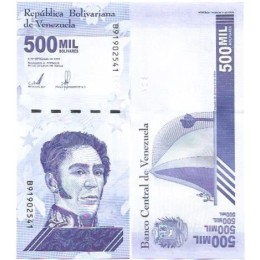 Venezuela 500 Mil Bolívares 2020 FE P-113a