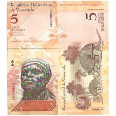 Venezuela 5 Bolívares 2011 FE P-89d