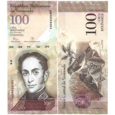 Venezuela 100 Bolivares 2015 FE P-93i