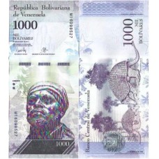 Venezuela 1.000 Bolivares 2017 FE P-95b