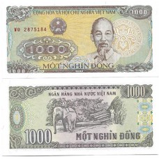 Vietnã Viet Nam 1.000 Dông 1988 P-106a1 FE