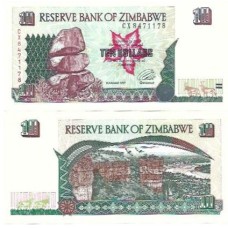 Zimbabwe 10 Dollars 197 FE P-6