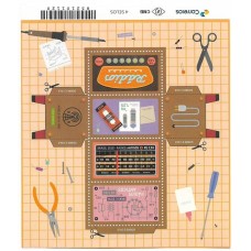 2S - SB B209 Bloco 2018 Rádios Antigos Mint