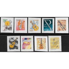 1S - SR 804/812 Série Instr Musicais Auto-Adesivo 2001 Mint