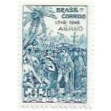 1S - SA A-0072 Aéreo  4º Cent Salvador/BA 1949 Mint