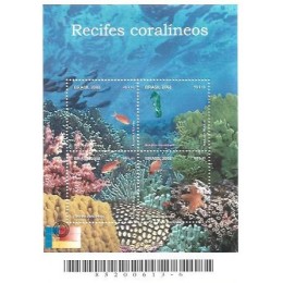2S - SB B125 Bloco 2002 Recifes Coralineos Mint