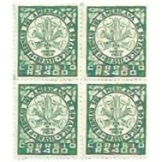 1S - SC C-0135 Qdr 1ª Reunião Sulamericana Botânica 1939 Mint