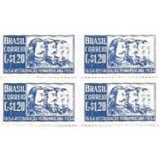 1S - SC C-0333 Qdr Tric Restauração Pernambucana 1954 Mint