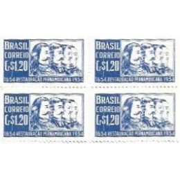 1S - SC C-0333 Qdr Tric Restauração Pernambucana 1954 Mint