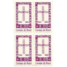 1S - SC C-0486 Qdr 21º Consílio Ecumênico Vaticano II 1963 Mint