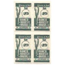 1S - SC C-0506 Qdr Decênio Banco Nordeste 1964 Mint