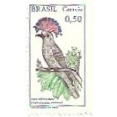 1S - SC C-0602  Pássaros Br, Papa-Mosca 1968 Mint